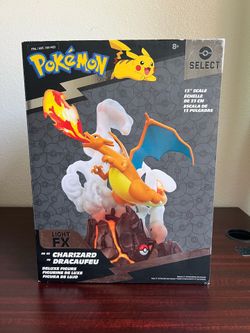 Jazwares Pokémon Charizard LIGHT FX Statue with Light-Up Function NEW
