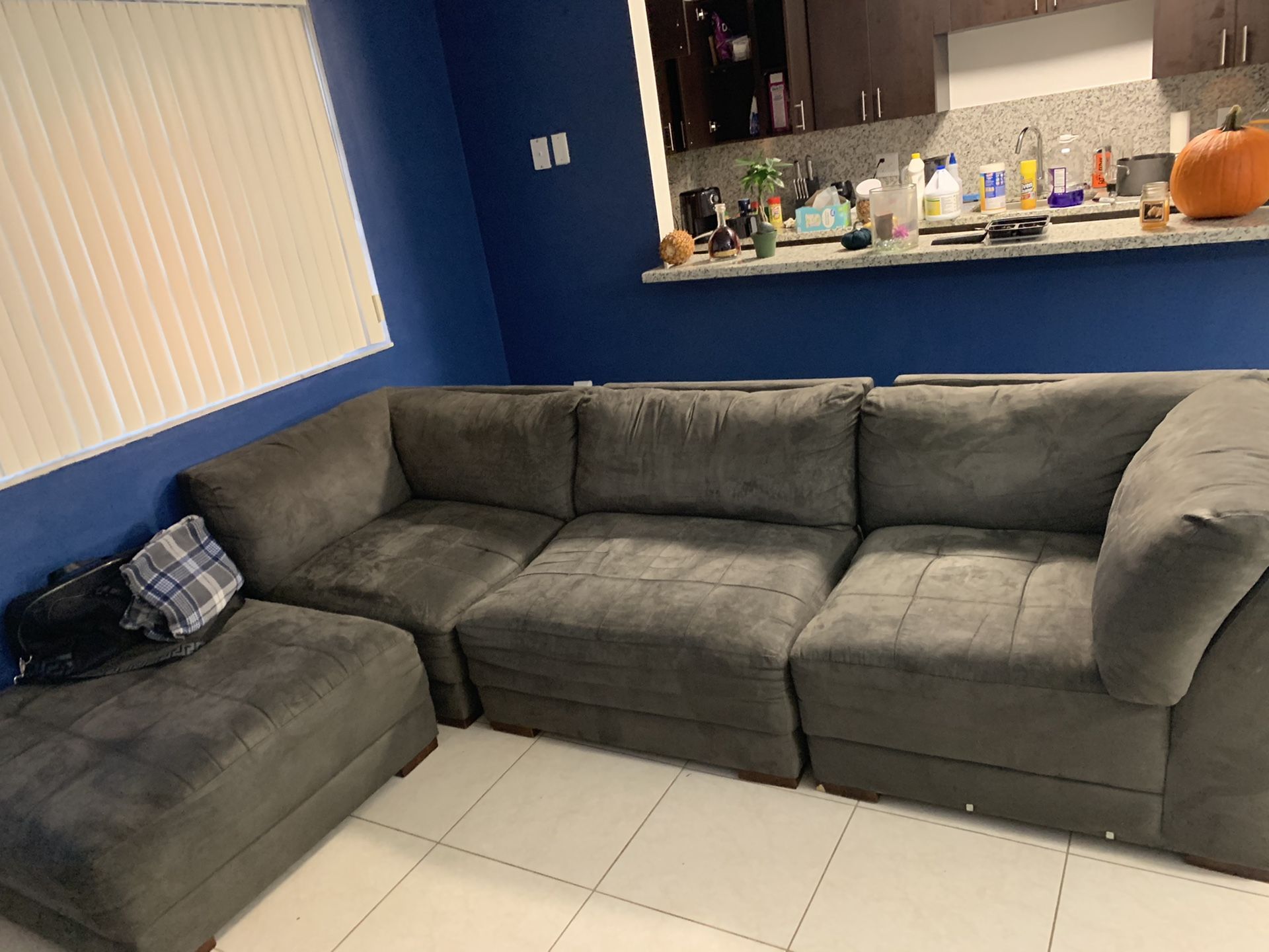 Need gone asap grey couch