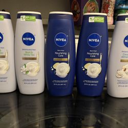 Brand New Women’s Nivea Body Wash (5) For ($20)(Cash Only)(price Is Firm) 