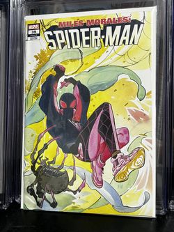 Miles Morales Spider Man #39 Peach Momoko Trade Variant