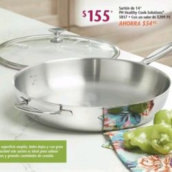 Princess House #5857  Sarten De 14"