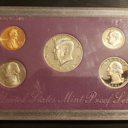 United States Mint Proof Set 1991