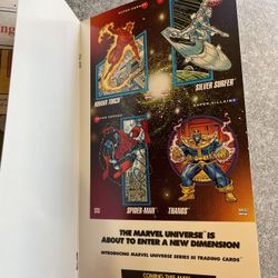 Marvel Universe Series 3 1992 Promo Card Sheet