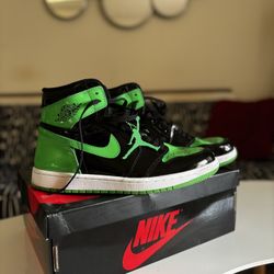 Jordan 1 Patent Green