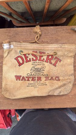 Water Bag vintage.