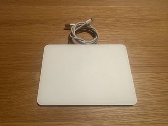 Apple Magic Trackpad 2 (A1535) - White/Silver, Lightning, with Cable