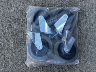 Heavy Duty Swivel Caster Wheel Set – 4-Pack