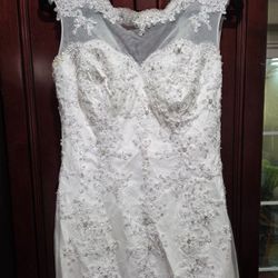 JULIET Back Tie Up Mermaid Flare Wedding Dress