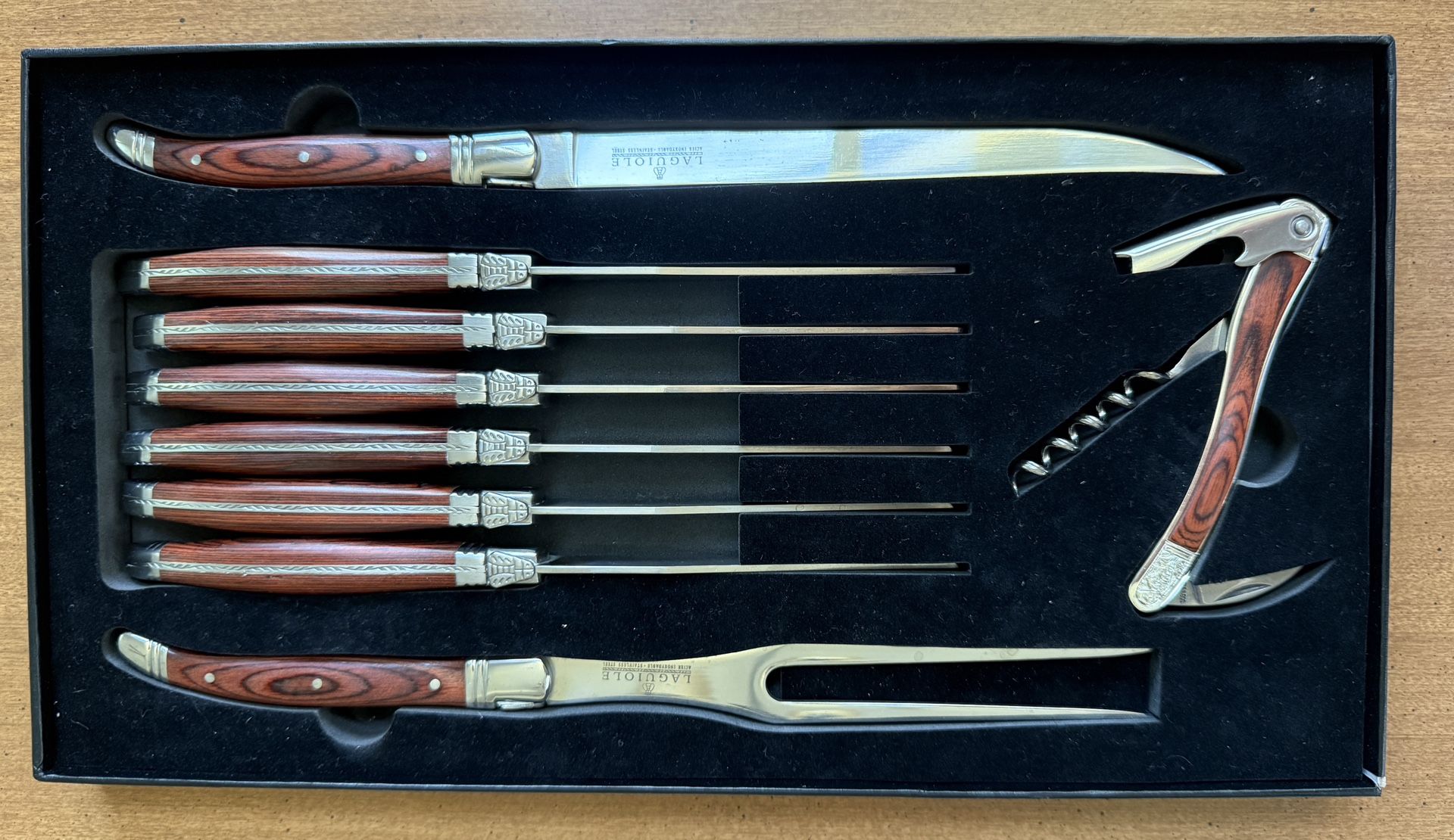 Brand New Laguiole Steak Knife Set