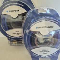 BLAUPUNKT 4 GAUGE CCA 2200W & 0 GAUGE CCA 5000W CAR AMPLIFIER INSTALL KIT