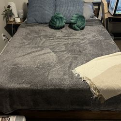 Queen Memory Foam Mattress + Frame