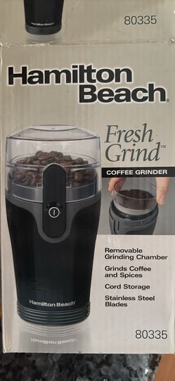 New Hamilton beach coffee grinder