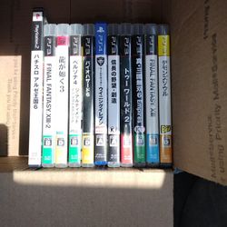 Lot Of Japanese Video Games 