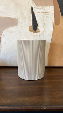 Fluted Wastebasket