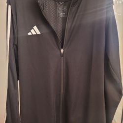 men's addidas tricot jacket XL