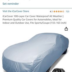 Car Cover For a Coupe Car