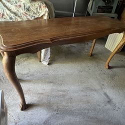 NEED GONE ALL WOOD SIDE TABLE