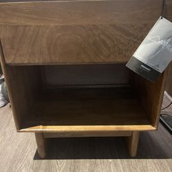 Solid Wood End Table