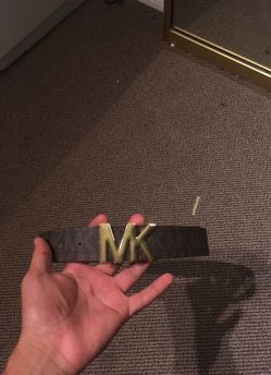 Gold Mk belt