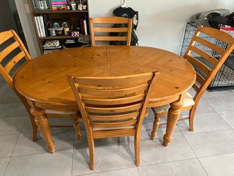 Dining table real wood
