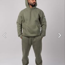 Comfrt Sweatsuit 3xl Moss Color