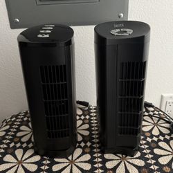 2 Portable Tower Fans – $20for 1 / $35 for both