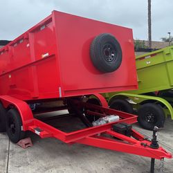 DT 8 x 12 x 4 2026 Dump Trailer