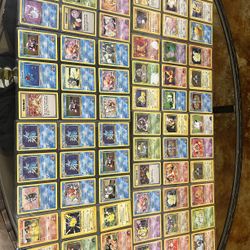 Vintage pokemon Card Lot
