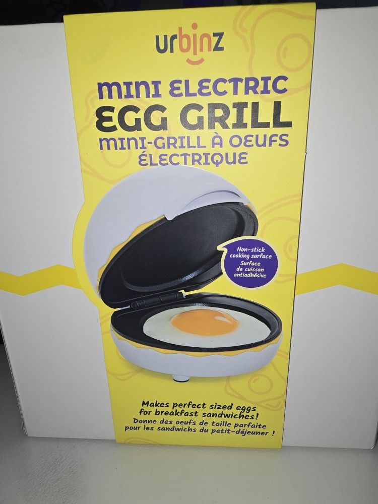New Urbinz Mini Electric Egg Grill