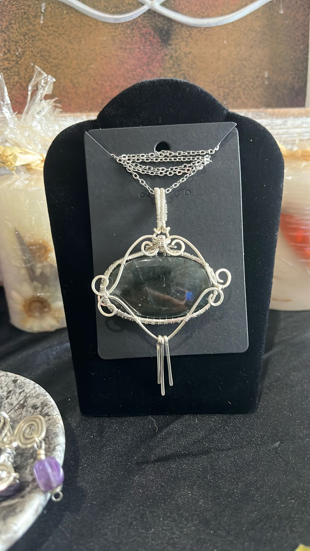 Labradorite Gemstone Necklace