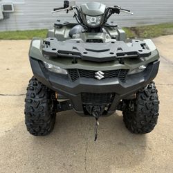 2021 Suzuki KingQuad 750AXi 4x4 with power steering