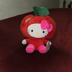 Hello Kitty Apple Plush