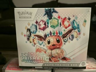 Prismatic Evolutions - Elite Trainer Box (ETB) - Pokemon TCG - New & Sealed