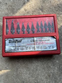 Blue Point Ring Plier Set