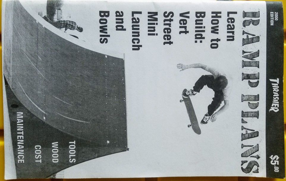 Thrasher Ramp Plans , 2000