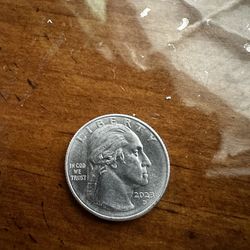 ERROR - 2023 D - Jovita Idar Women's Quarter Reads “In Cod We Trust” Cross Mark