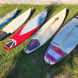 Shortboard Surfboards $75 To $150