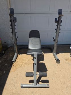 Weight bench & Squat Rack
