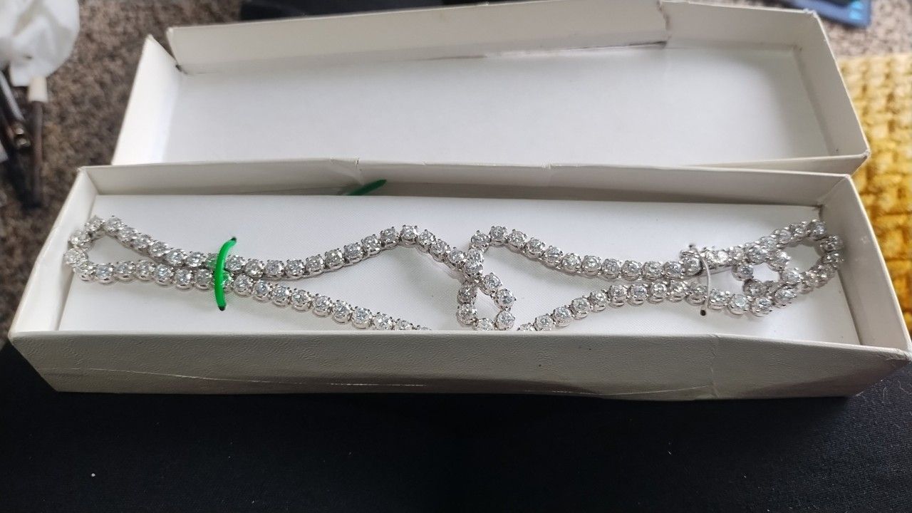 Real Diamond Tennis Necklace