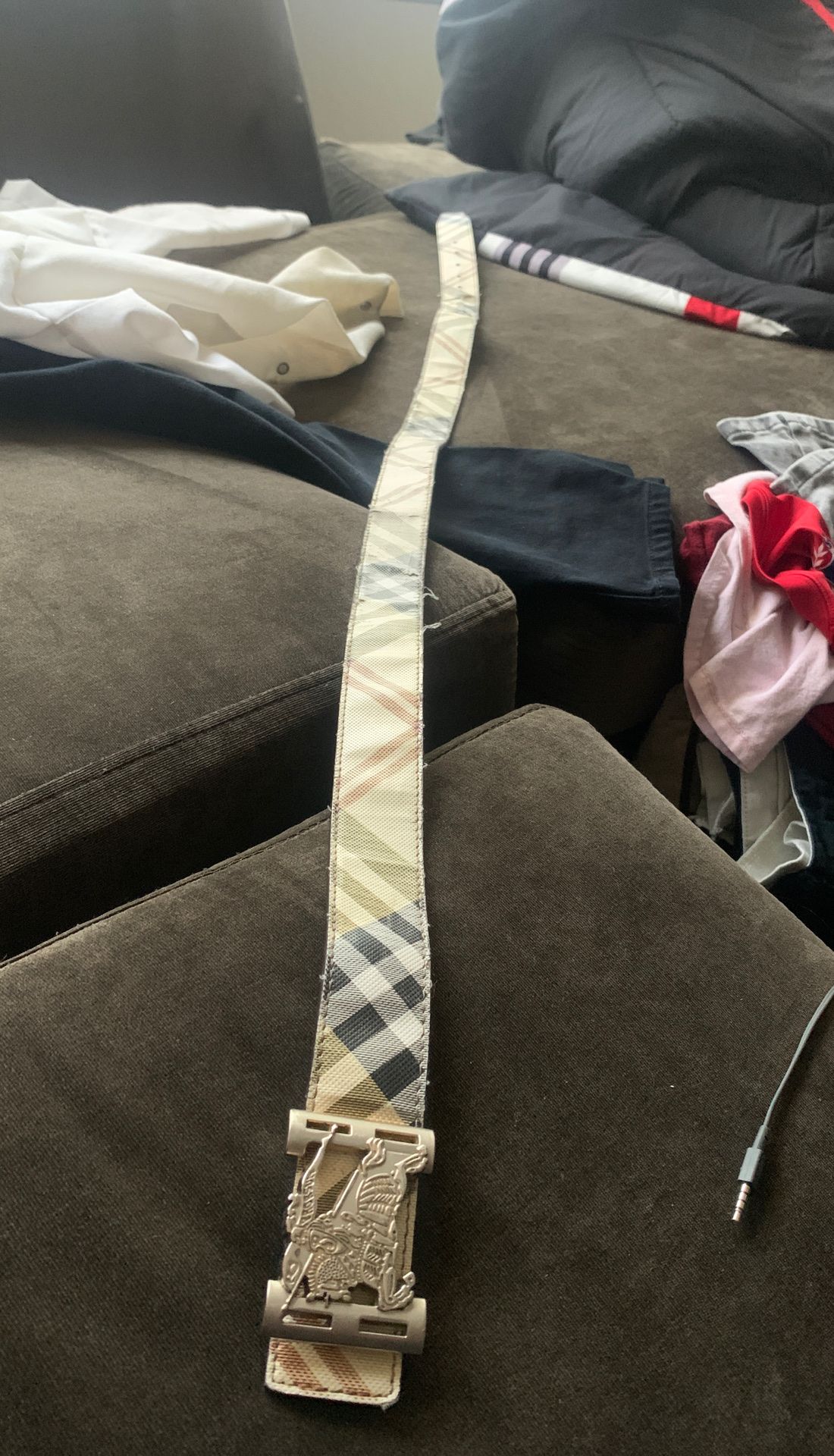 Burberry belt used normal wear