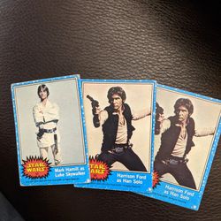 Vintage Star Wars Cards