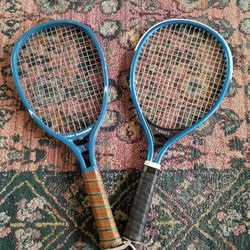 Leach Lady Swinger and Eagle Racquetball racquets