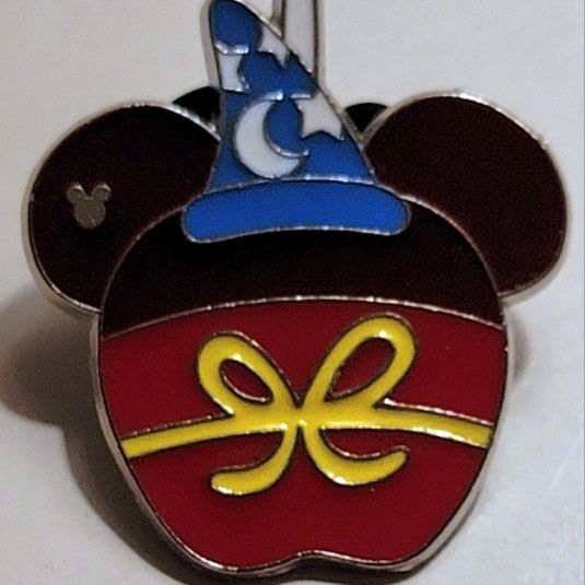 NEW 2014 Sorcerer Fantasia Mickey Mouse Head Disney Trading Pin