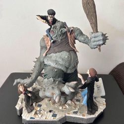 Harry Potter Battling The Mountain Troll Statue Limited Ed Figure Collectible