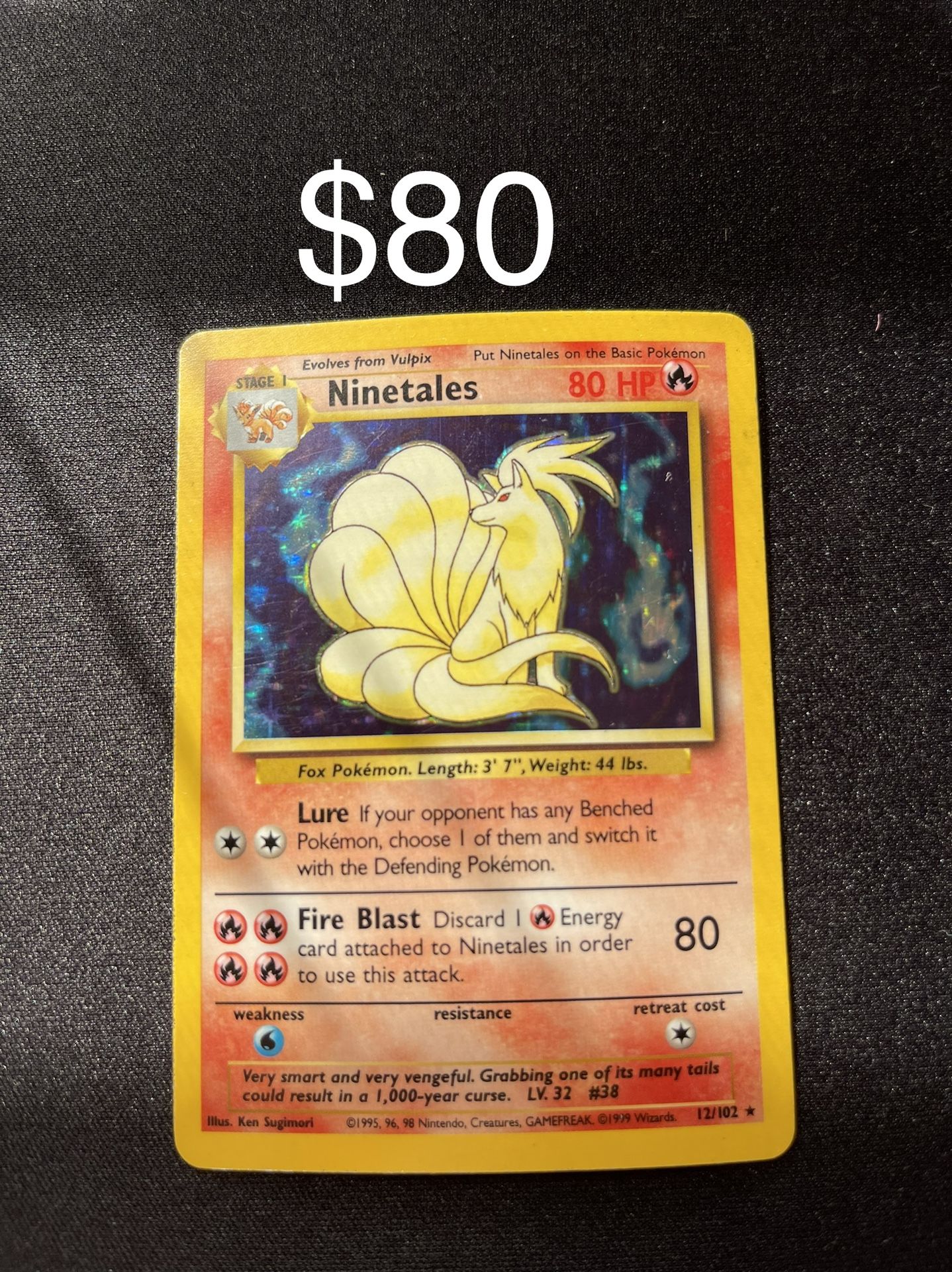 Ninetales - Holographic - Pokémon Card