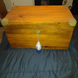 Antique Writing chest with locke and key