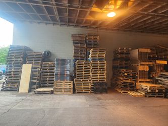 We have a couple hundred pallets
