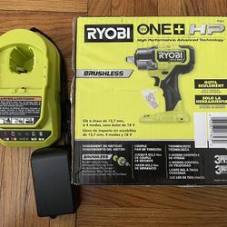 Ryobi Brusless 1/2” Impact Wrench