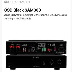 300W SUBWOOFER AMPLIFIER