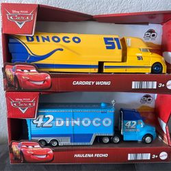 Disney Cars Dinoco haulers